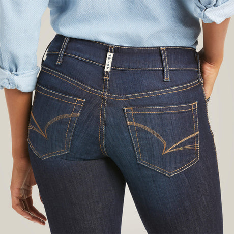Ariat Women's R.E.A.L. Mid Rise Arrow Fit  Jocelyn Boot Cut Jean