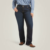 Ariat Women's R.E.A.L. Mid Rise Arrow Fit  Jocelyn Boot Cut Jean