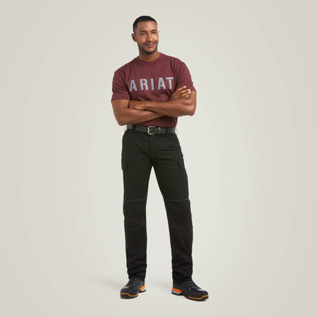 Ariat Men's Rebar M5 Straight DuraStretch Ripstop Cargo Straight Pant