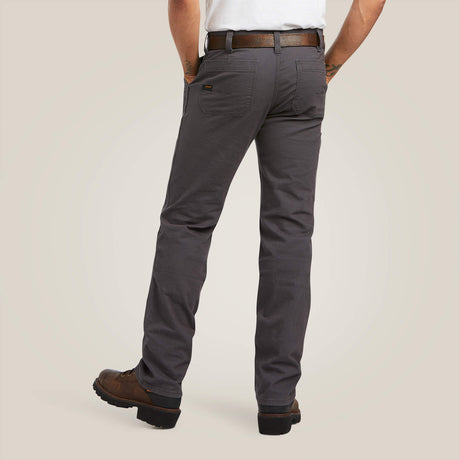 Ariat Men's Rebar M7 Slim DuraStretch Made Tough Double Front Straight Pant