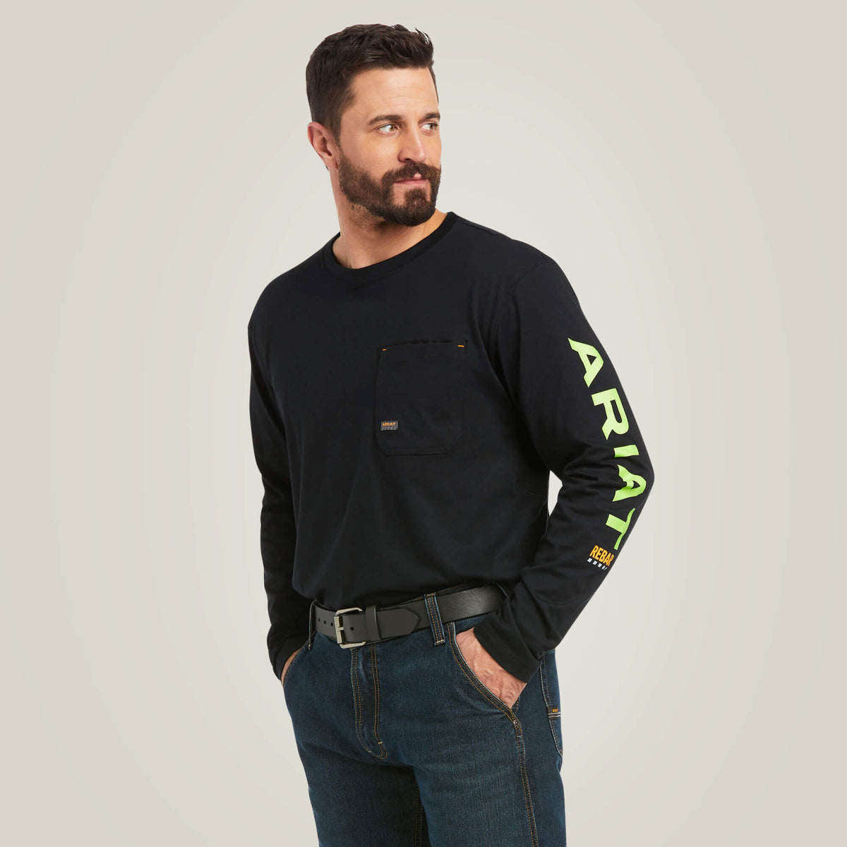 Ariat Men's Rebar Workman Logo
