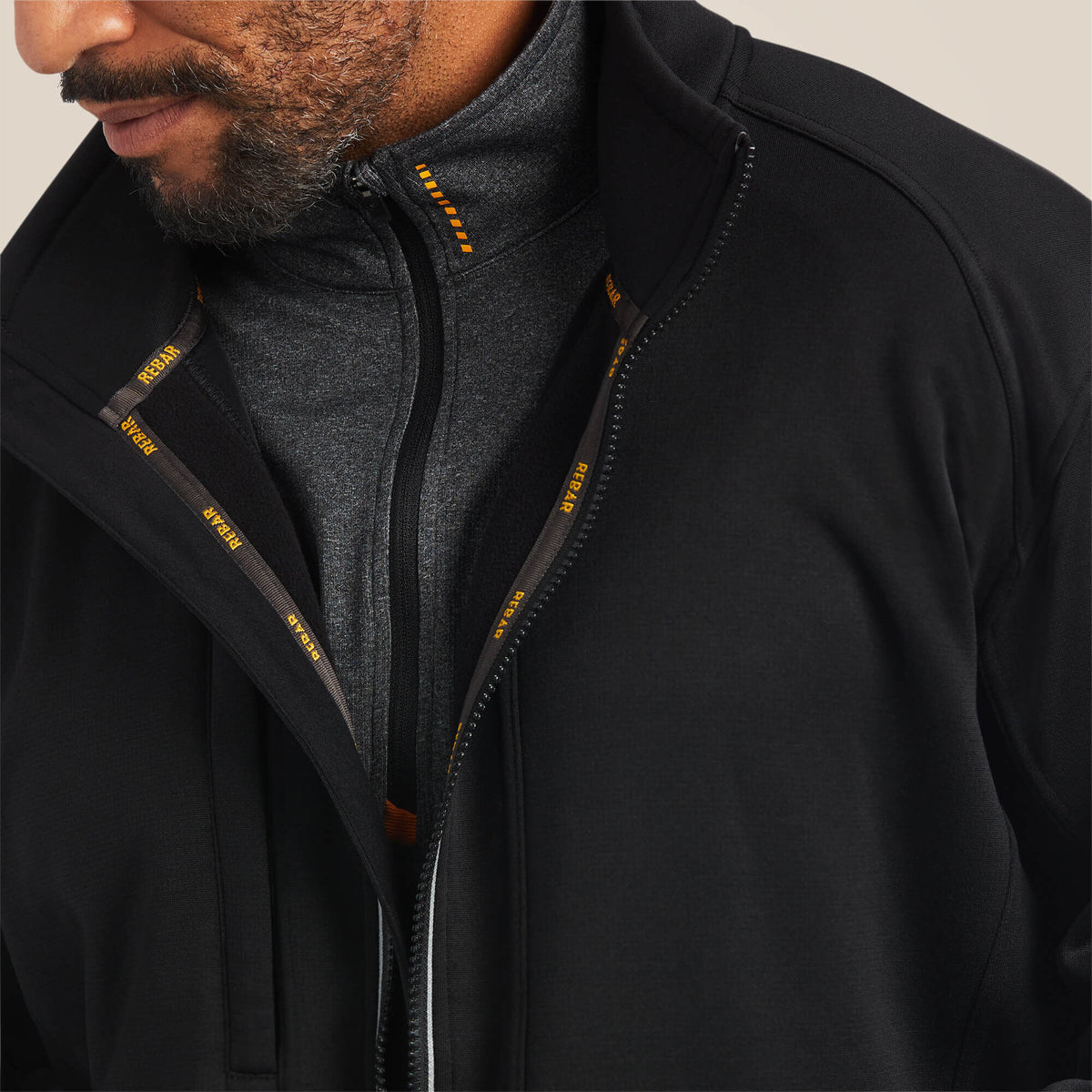 Ariat Men's Rebar Polartec Elite Full Zip Sweatshirt