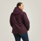 Ariat Women's Rebar DuraCanvas Insulated Jacket - Wren - Plum Perfect