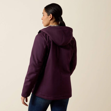 Ariat Women's Rebar DuraCanvas Insulated Jacket - Wren - Plum Perfect
