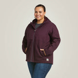 Ariat Women's Rebar DuraCanvas Insulated Jacket - Wren - Plum Perfect