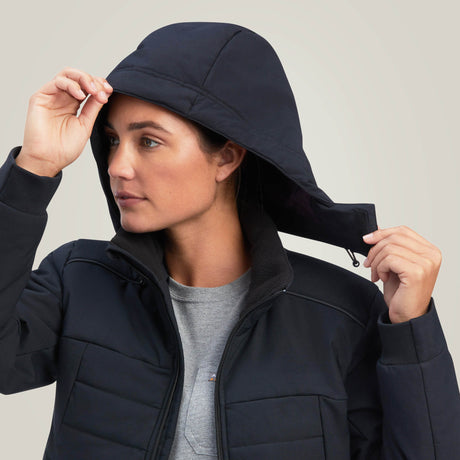 Ariat Women's Rebar Valkyrie Stretch Canvas  Insulated Jacket