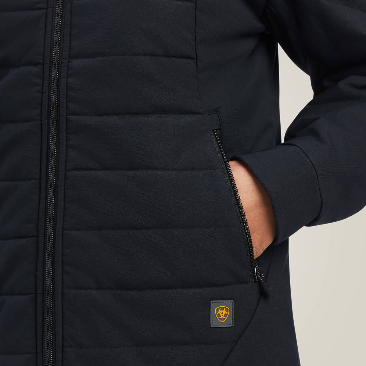 Ariat Women's Rebar Valkyrie Stretch Canvas  Insulated Jacket