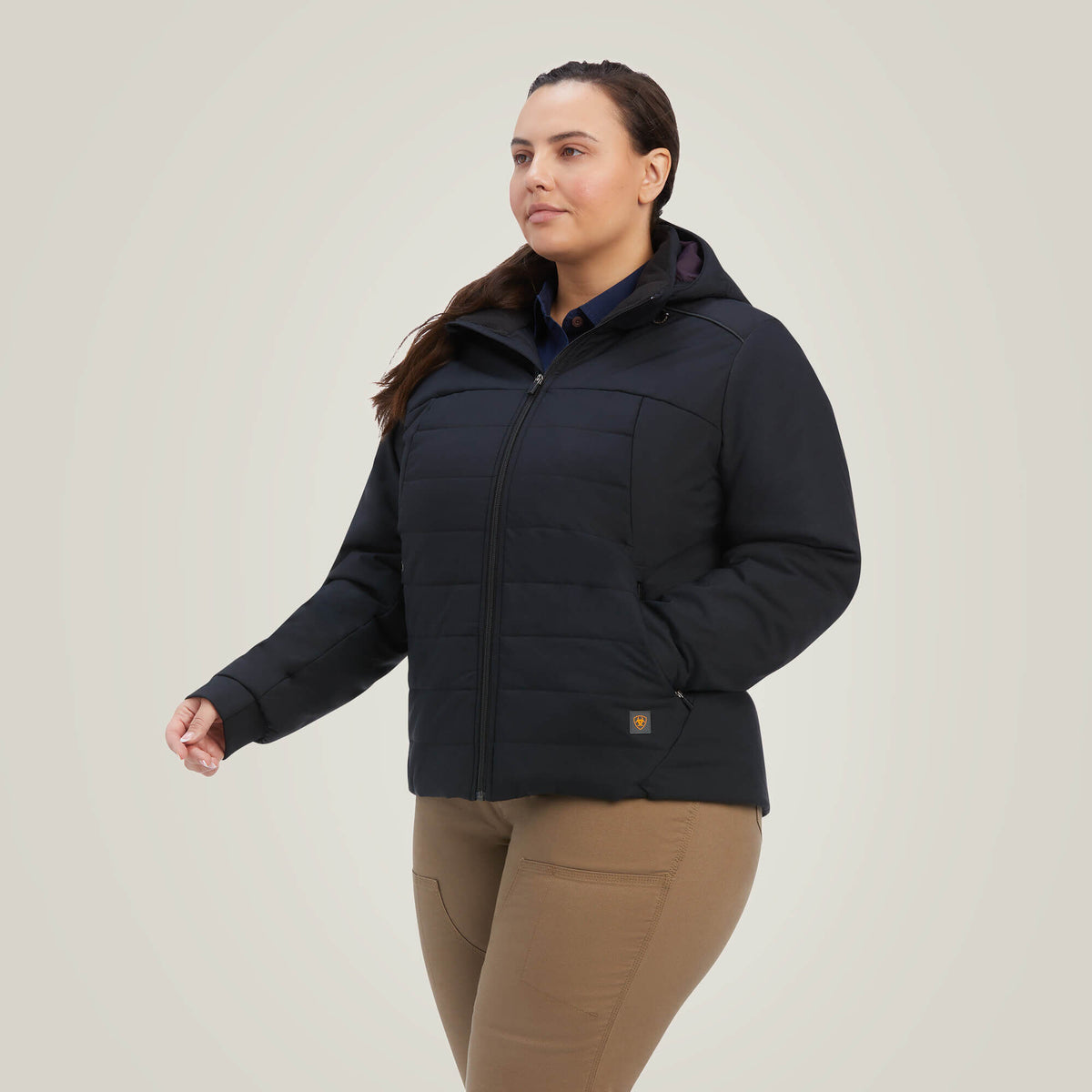 Ariat Women's Rebar Valkyrie Stretch Canvas  Insulated Jacket