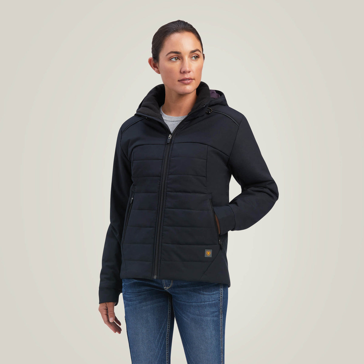 Ariat Women's Rebar Valkyrie Stretch Canvas  Insulated Jacket