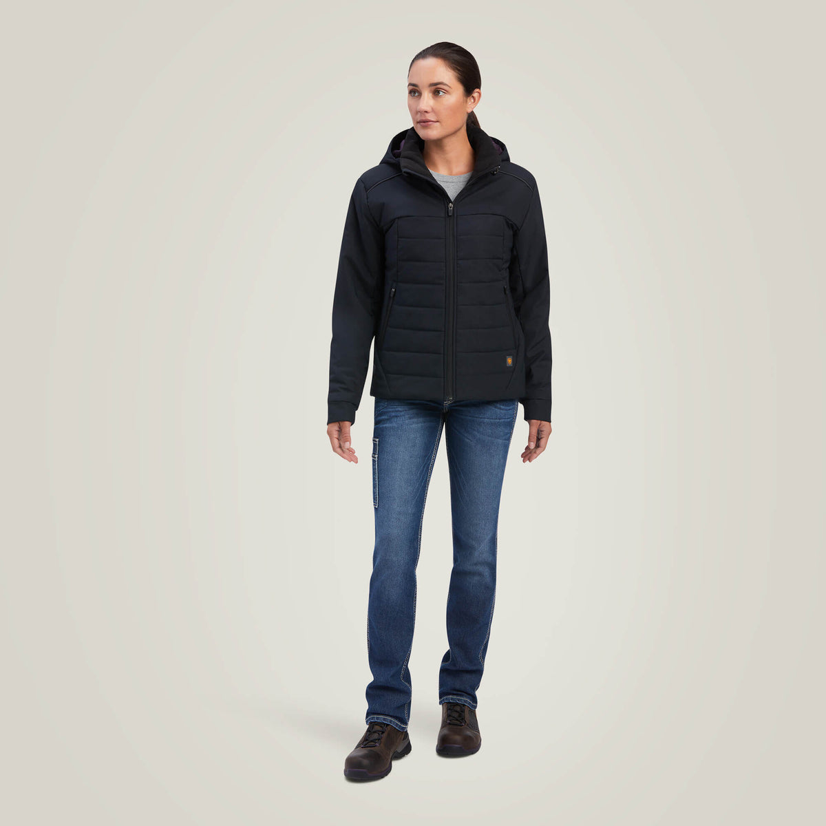 Ariat Women's Rebar Valkyrie Stretch Canvas  Insulated Jacket