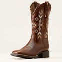 Ariat Women's Round Up Skyler Wide Square Toe Western Boot