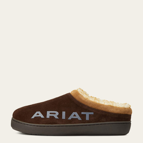 Ariat Men's Ariat Logo Hooded Back Slipper