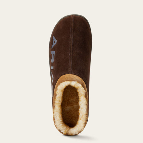 Ariat Men's Ariat Logo Hooded Back Slipper