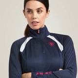 Ariat Women's Sunstopper 2.0 Team 1/4 Zip Baselayer