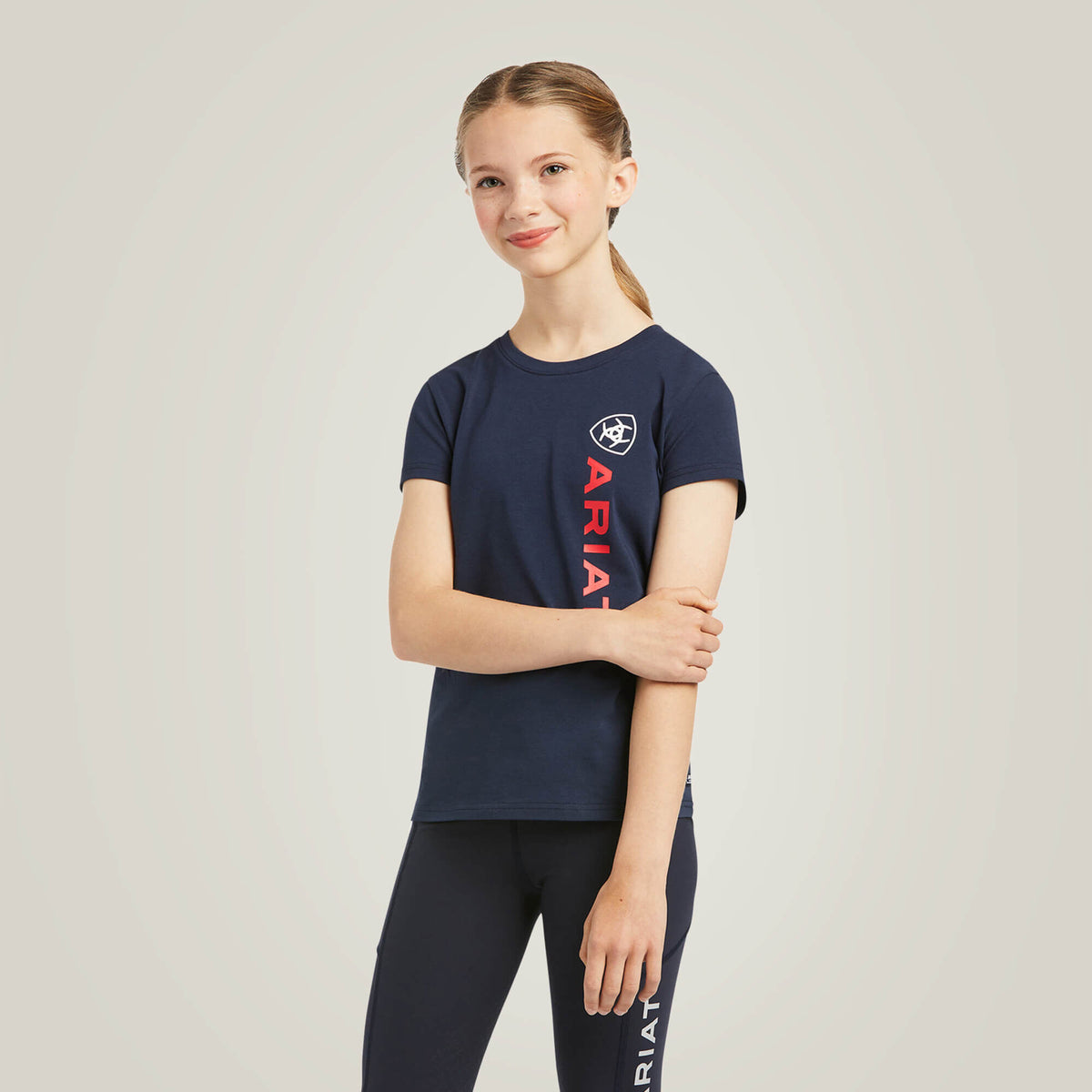 Ariat Kids' Vertical Logo T-Shirt