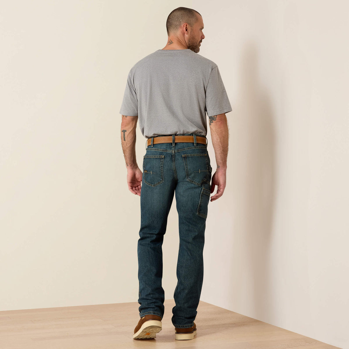 Ariat Men's Rebar M7 Slim DuraStretch Workhorse Straight Leg Jean