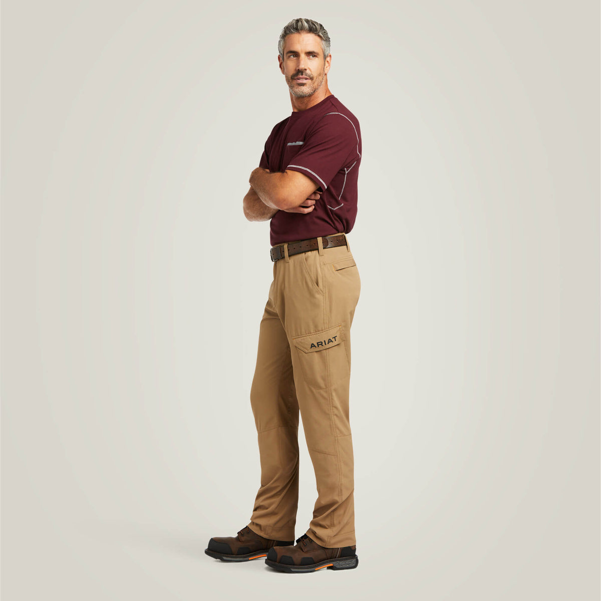 Ariat Men's Rebar M5 Straight  Work Flow Ultralight Straight Leg Pant
