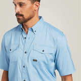 Ariat Men's Rebar Made Tough VentTEK DuraStretch  Work Shirt