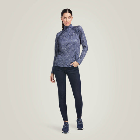 Ariat Women's Sunstopper 2.0 1/4 Zip Baselayer