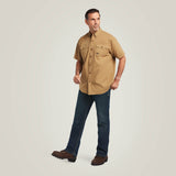 Ariat Men's Rebar Washed Twill   Work Shirt