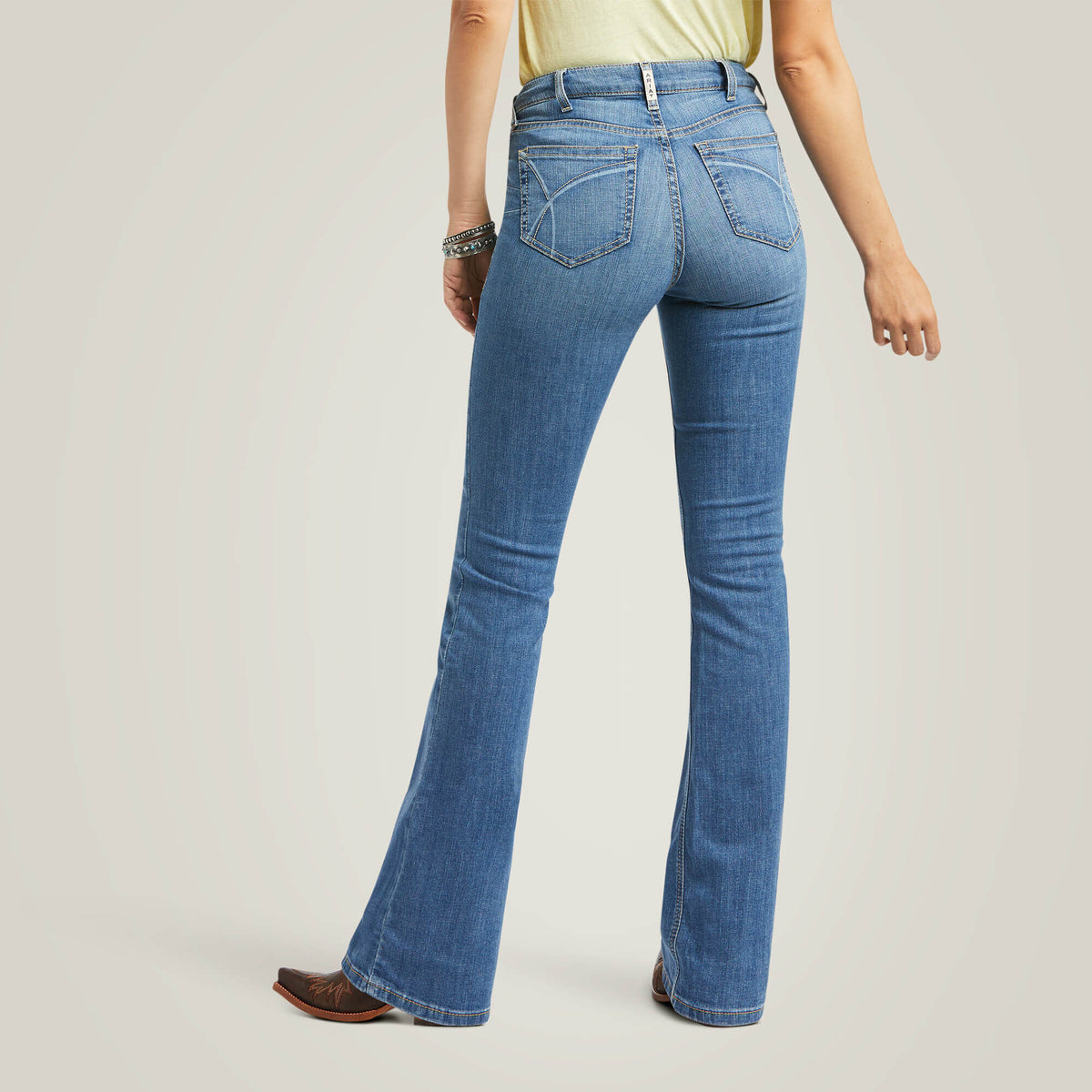 Ariat Women's R.E.A.L. High Rise  Daniela Boot Cut