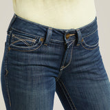 Ariat Women's R.E.A.L. Mid Rise  Corinne Boot Cut Jean