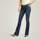 Ariat Women's R.E.A.L. Mid Rise  Corinne Boot Cut Jean