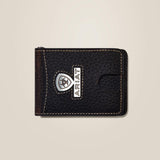 Ariat Men's Bifold Slim Wallet Staked Logo
