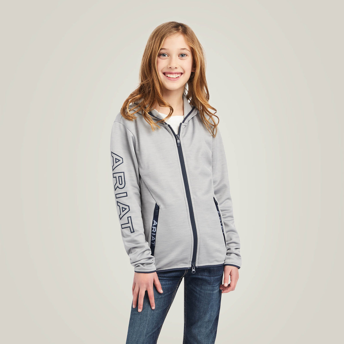Ariat Kids' Byron Full Zip Hoodie