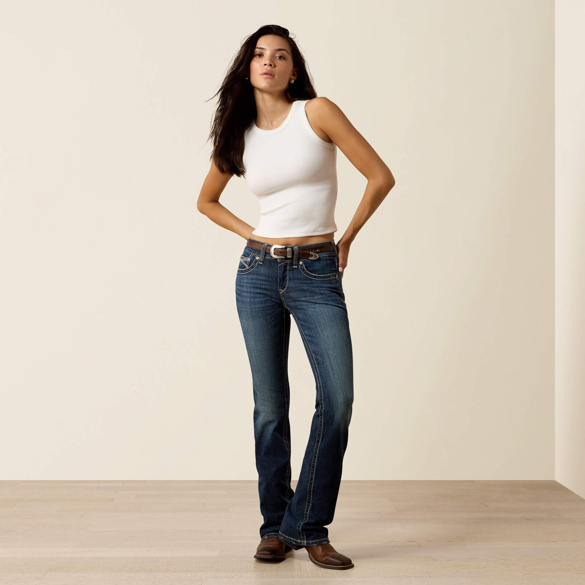 Ariat Women's R.E.A.L. Perfect Rise  Lexie Boot Cut Jean