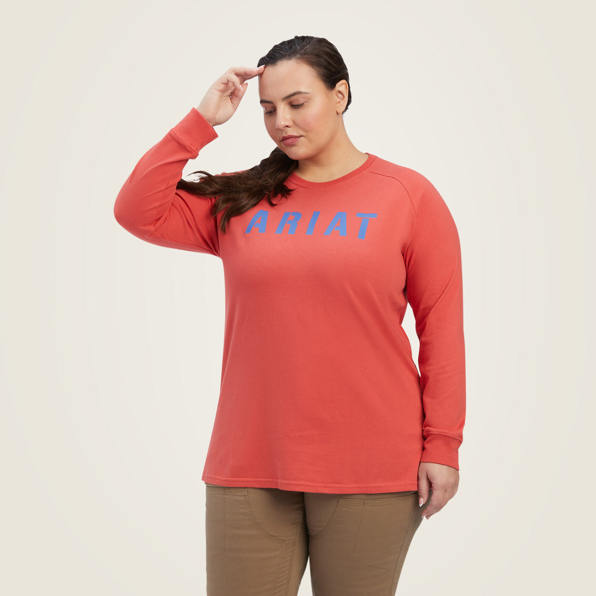 Ariat Women's Rebar Cotton Strong Block T-Shirt