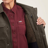 Ariat Women's Rebar DuraCanvas Sherpa-Lined   Coat