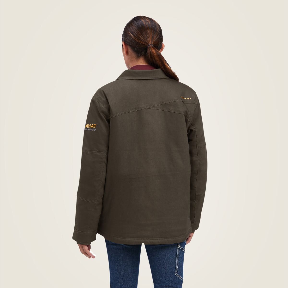 Ariat Women's Rebar DuraCanvas Sherpa-Lined   Coat