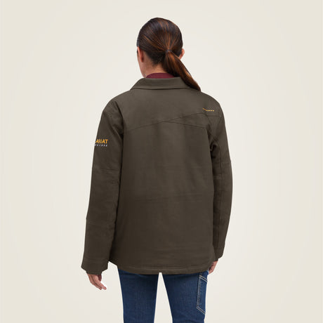 Ariat Women's Rebar DuraCanvas Sherpa-Lined   Coat