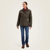 Ariat Women's Rebar DuraCanvas Sherpa-Lined   Coat