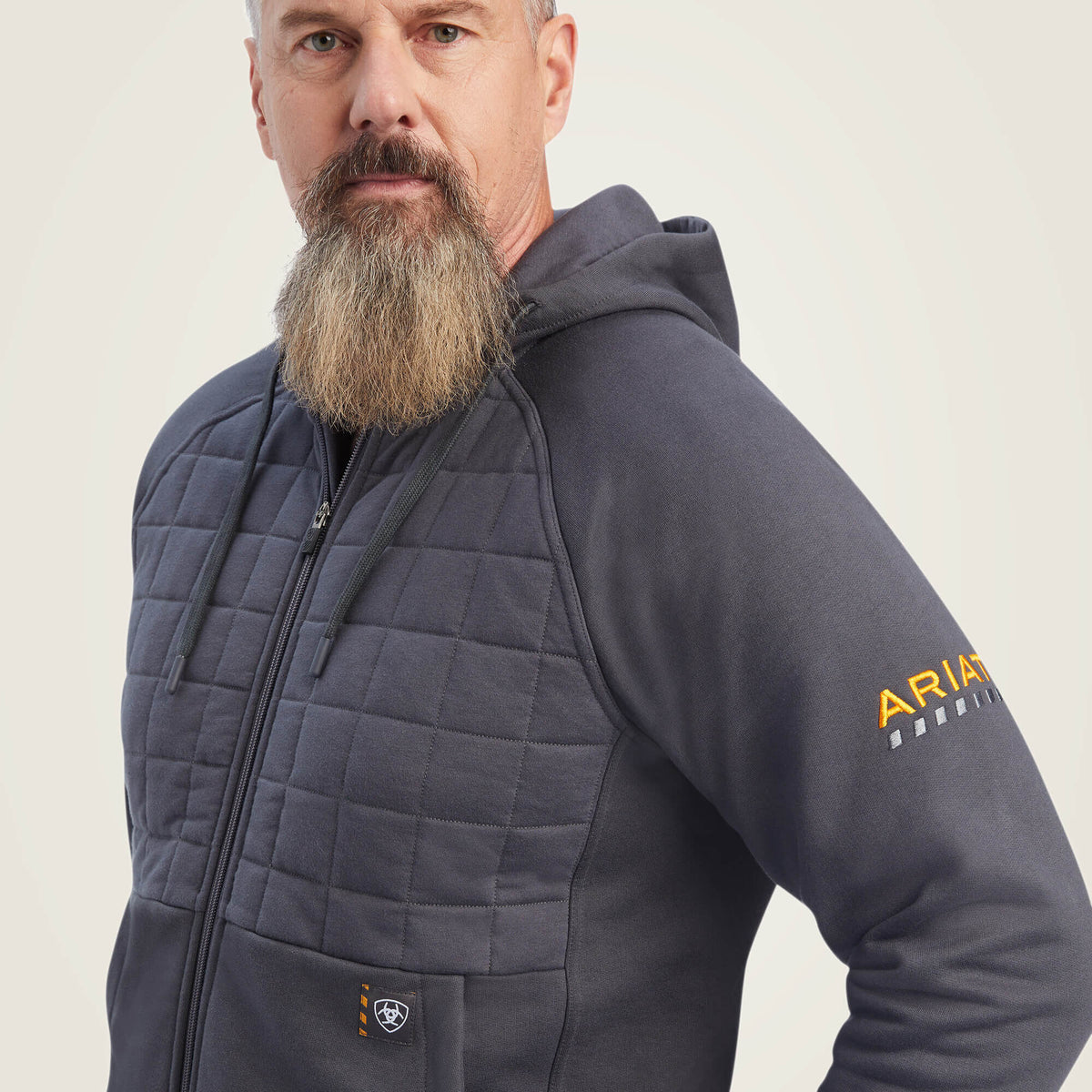 Ariat Men's Rebar Regulator Full Zip Hoodie