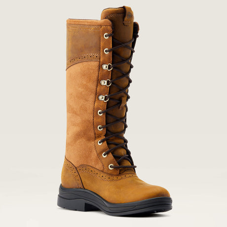 Ariat Women's Wythburn II Waterproof Boots - Tobacco Brown - Weathered Brown