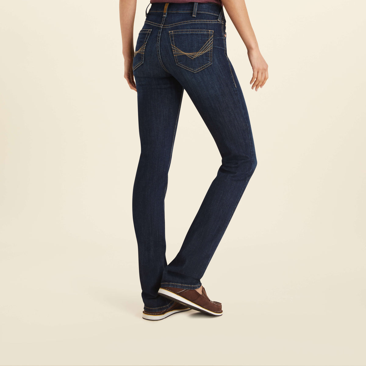 Ariat Women's R.E.A.L. Perfect Rise  Greta Straight Jean