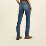 Ariat Women's R.E.A.L. Mid Rise  Michela Straight Jean