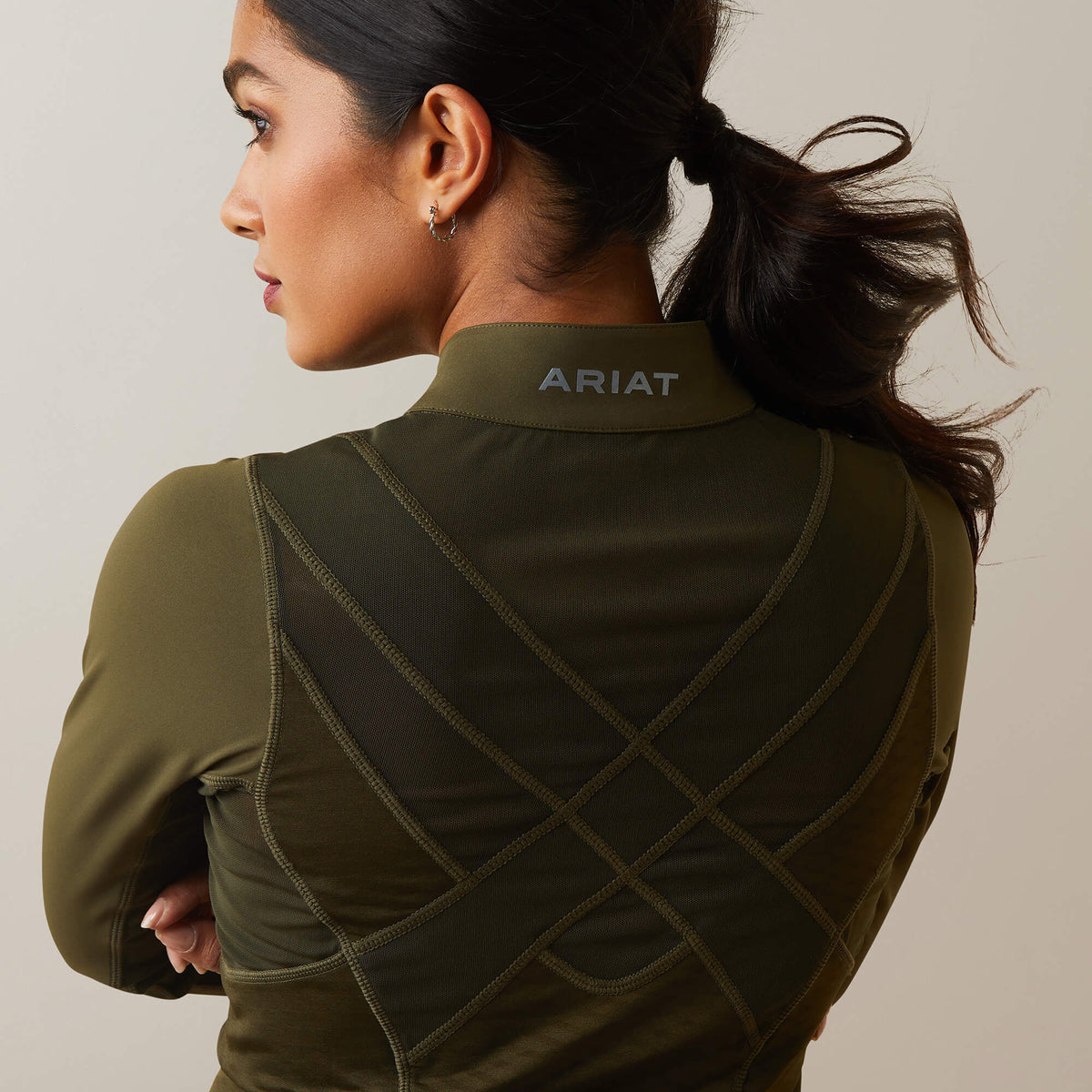 Ariat Women's Ascent 1/4 Zip Baselayer