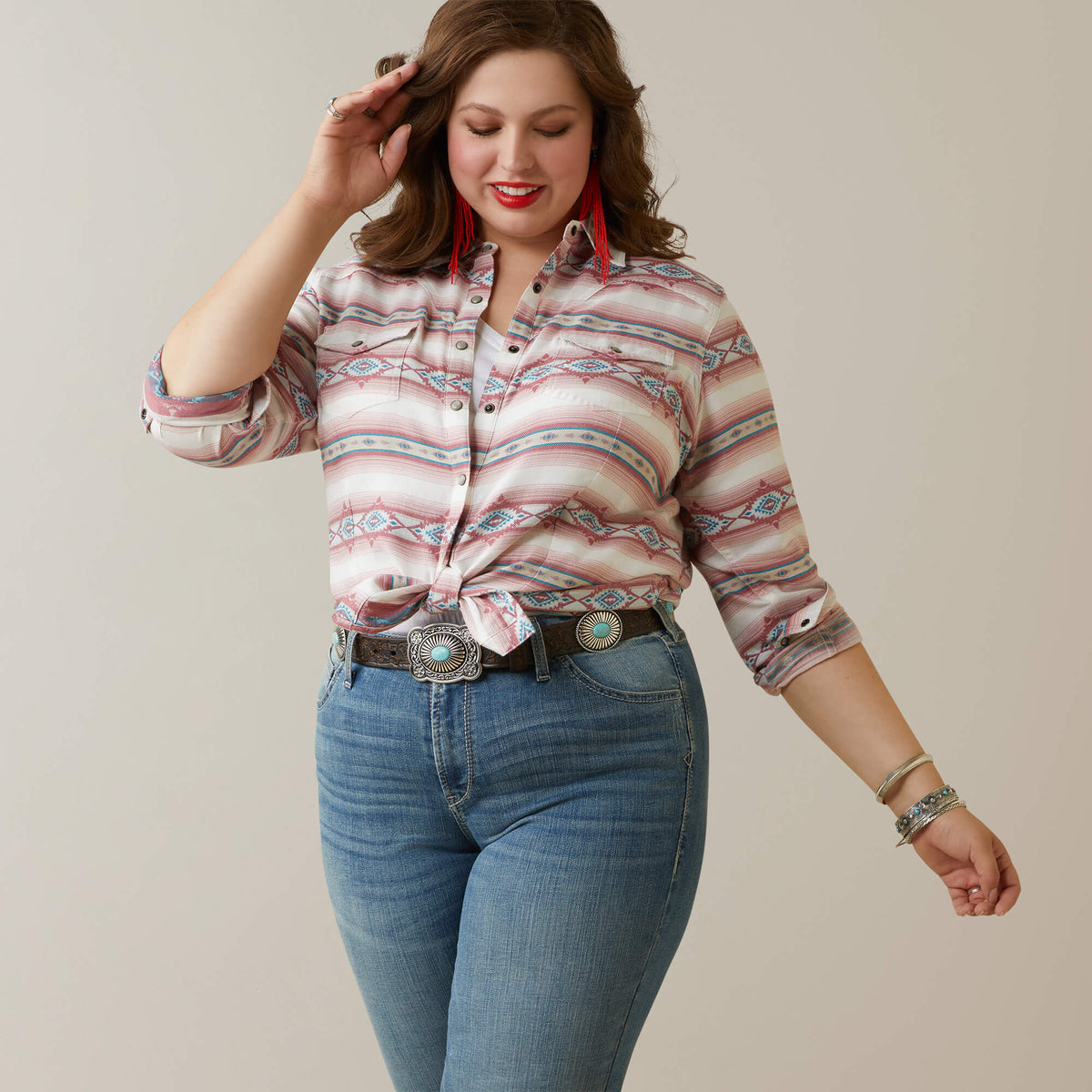 Ariat Women's REAL Kaycee  Classic Fit Shirt