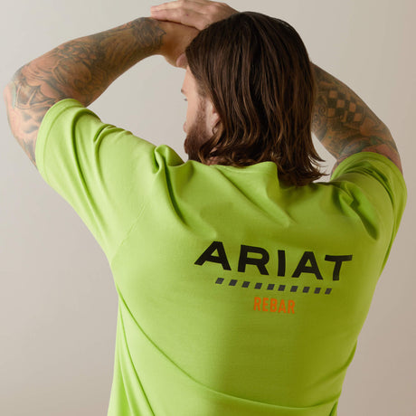Ariat Men's Rebar Cotton Strong Logo T-Shirt