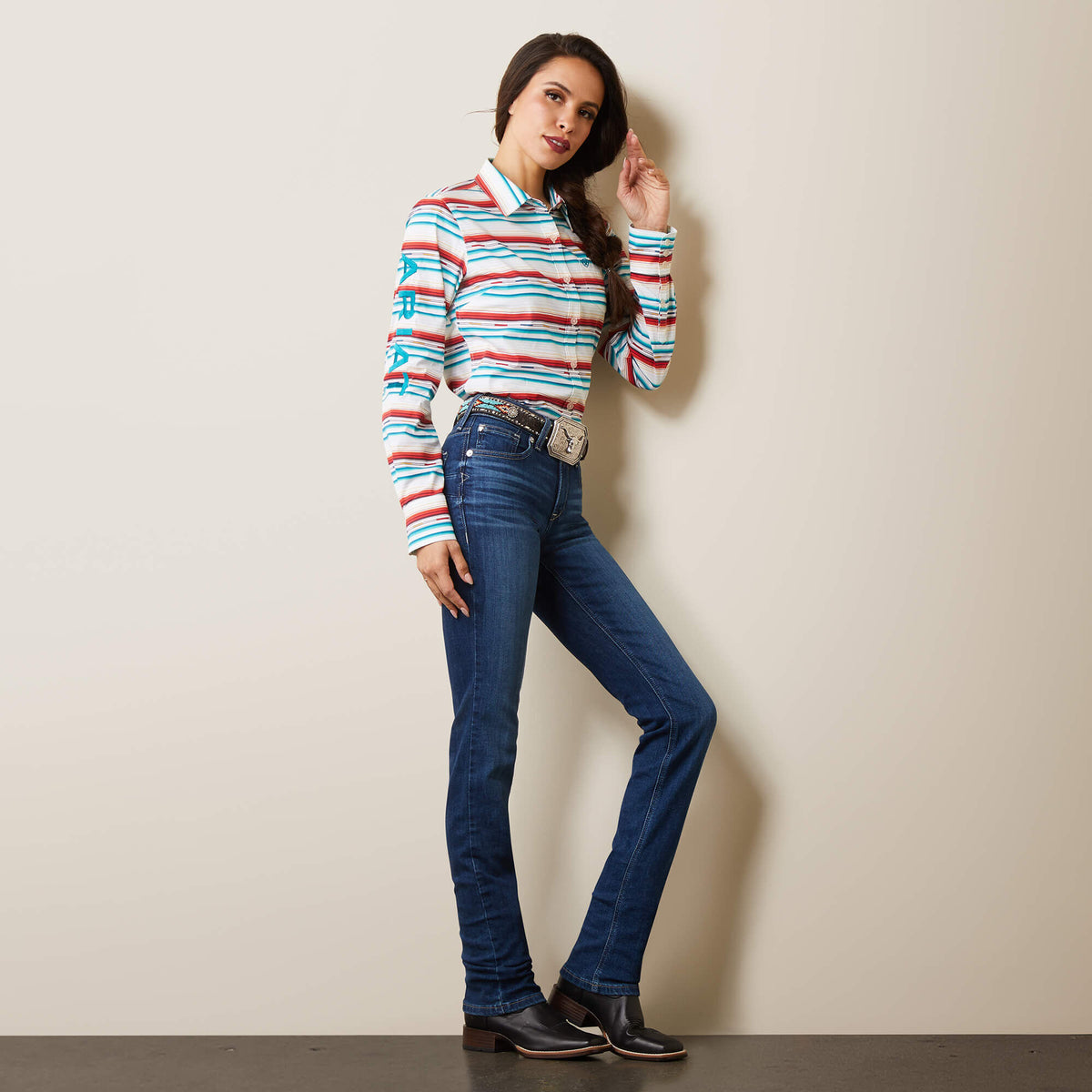 Ariat Women's Team Kirby Stretch  Shirt