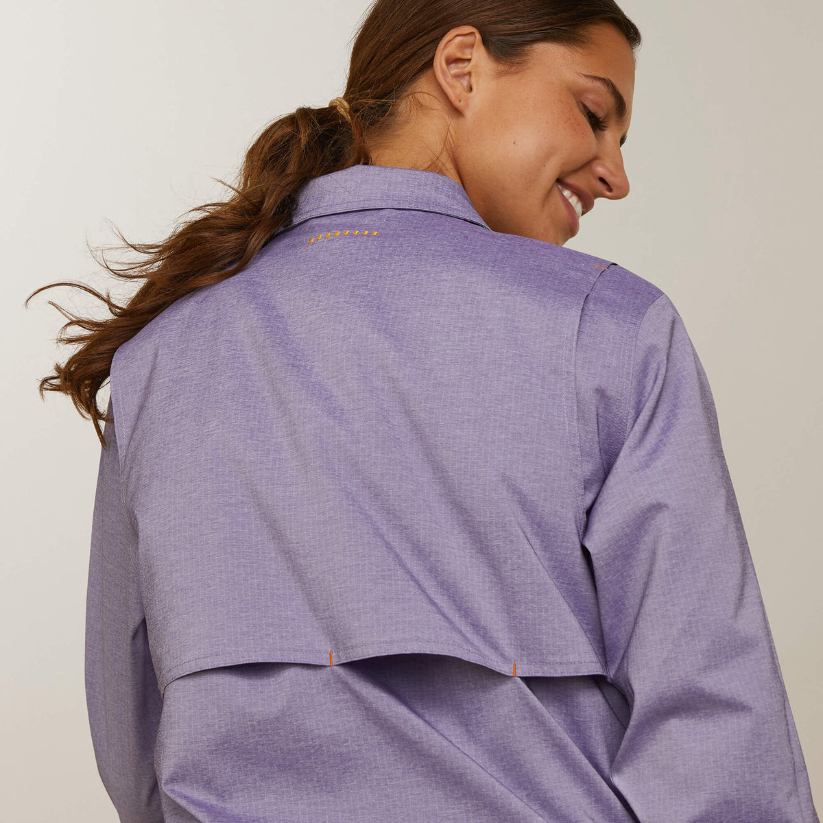 Ariat Women's Rebar Made Tough VentTEK DuraStretch Work Shirt - Corsican Blue Heather