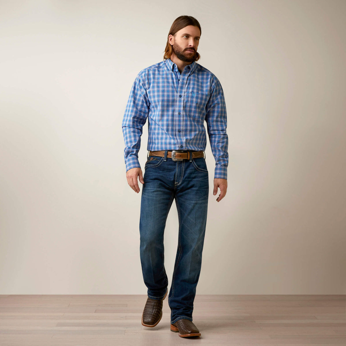 Ariat Men's Pro Series Lonnie  Fitted Shirt
