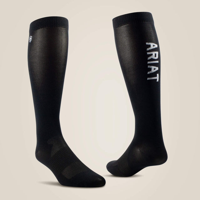 Ariat AriatTEK Essential Performance Socks - Black #colour_black