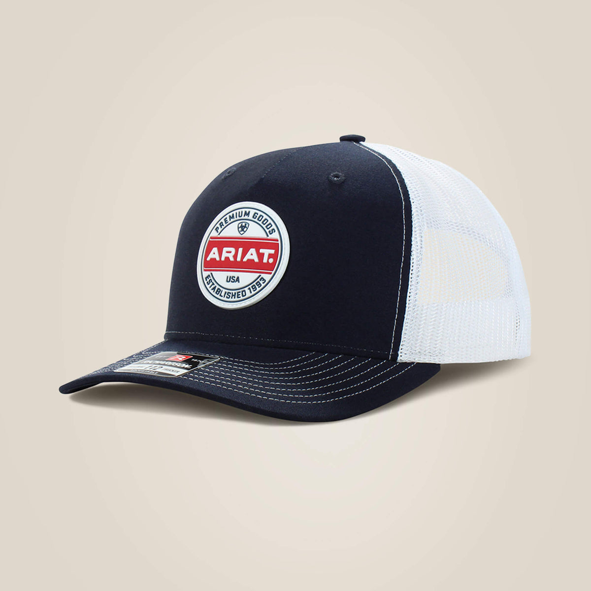 Ariat Men's Ariat premium goods round patch cap