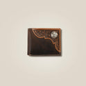 Ariat Men's Filigree corner bifold wallet