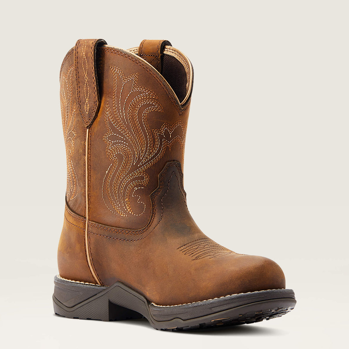 Ariat Women's Anthem Round Toe Shortie Waterproof Western Boot