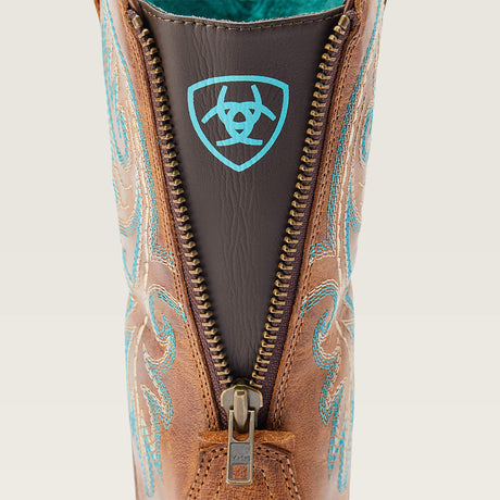 Ariat Women's Round Up Back Zip Western Boot